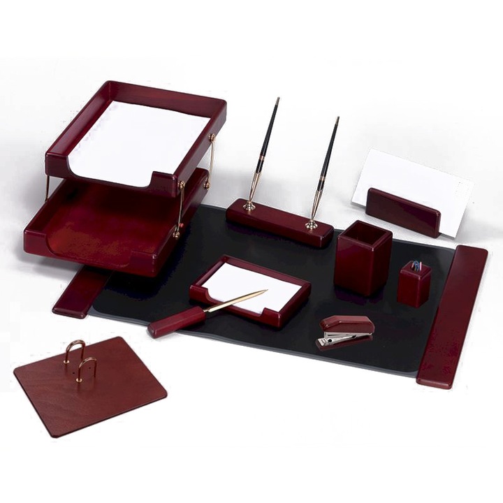 Set Birou Forofis Lemn 10 Piese