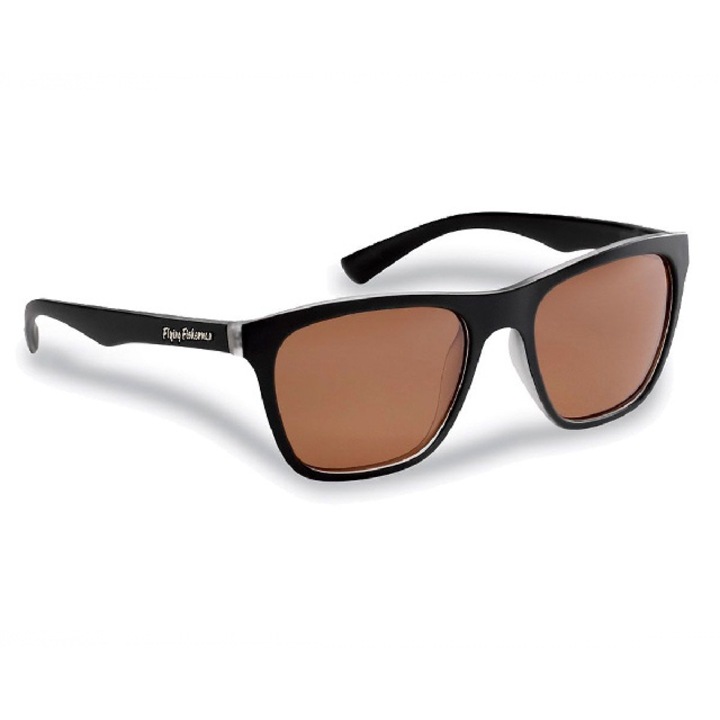 Napszemüveg polarizált lencsével horgászathoz Flying Fisherman Fowey Tortoise Amber