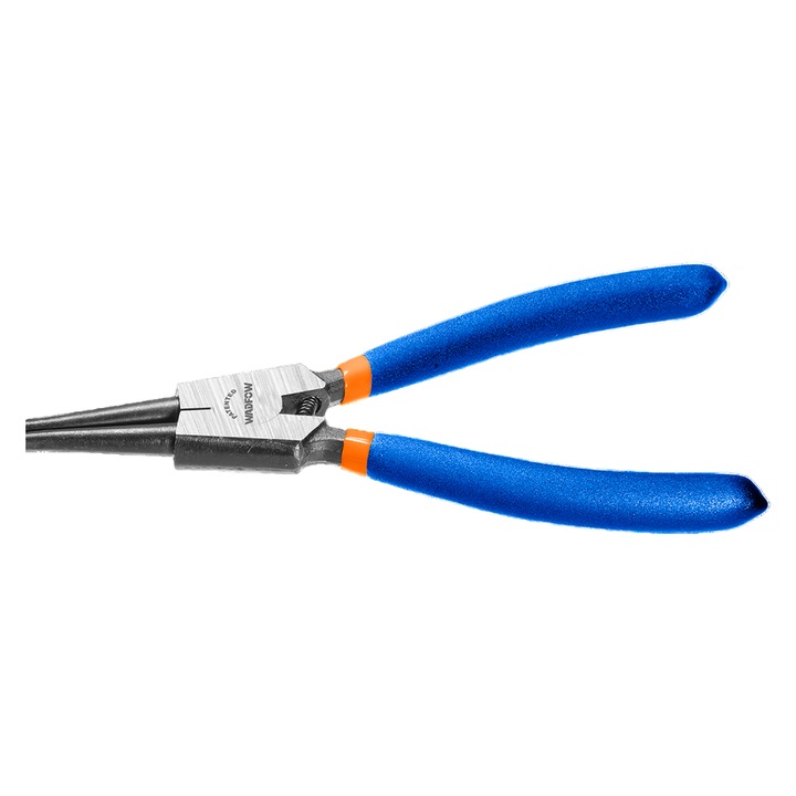 Cleste pentru sigurante externe Wadfow, 7”/180mm, cap drept, albastru azur