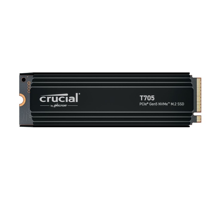 SSD Crucial, CT2000T705SSD5, 2TB, 2280, Запис: 12700MB/s, Четене: 14500MB/s, PCIe