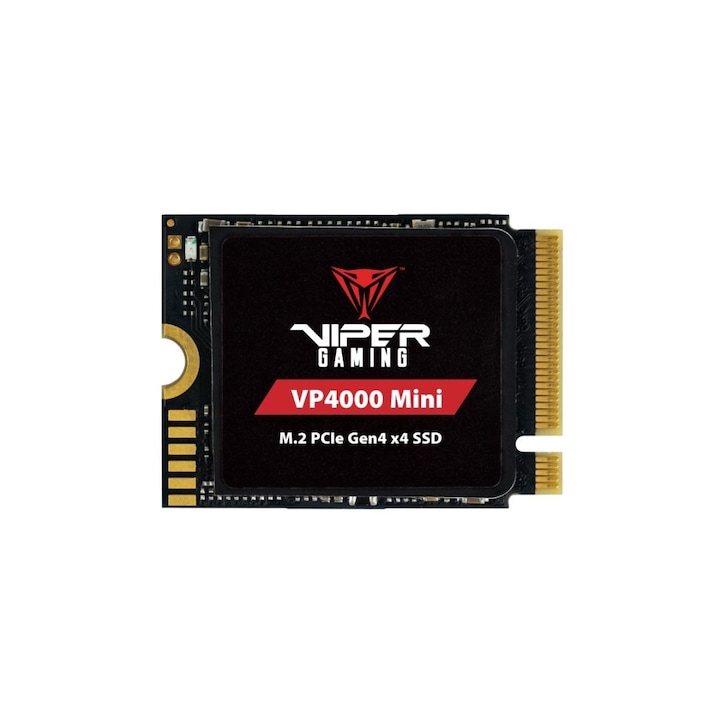 SSD Patriot Viper VP4000 Mini, 1TB, M.2 2230, скорост на запис 3500MB/s, четене 5000MB/s, TLC, За гейминг