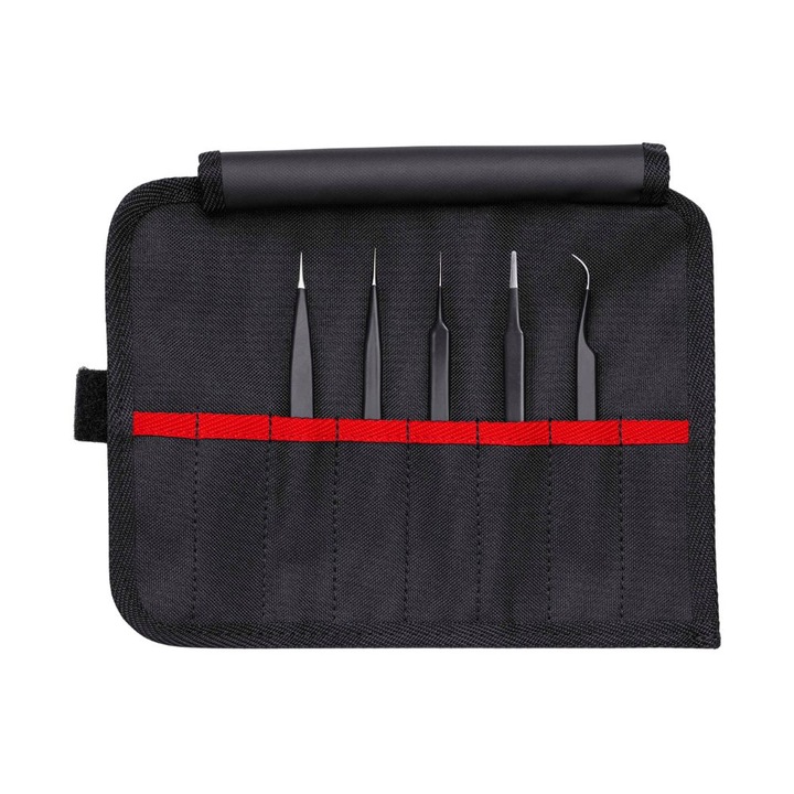 Trusa pensete de precizie ESD Knipex 5 piese si husa