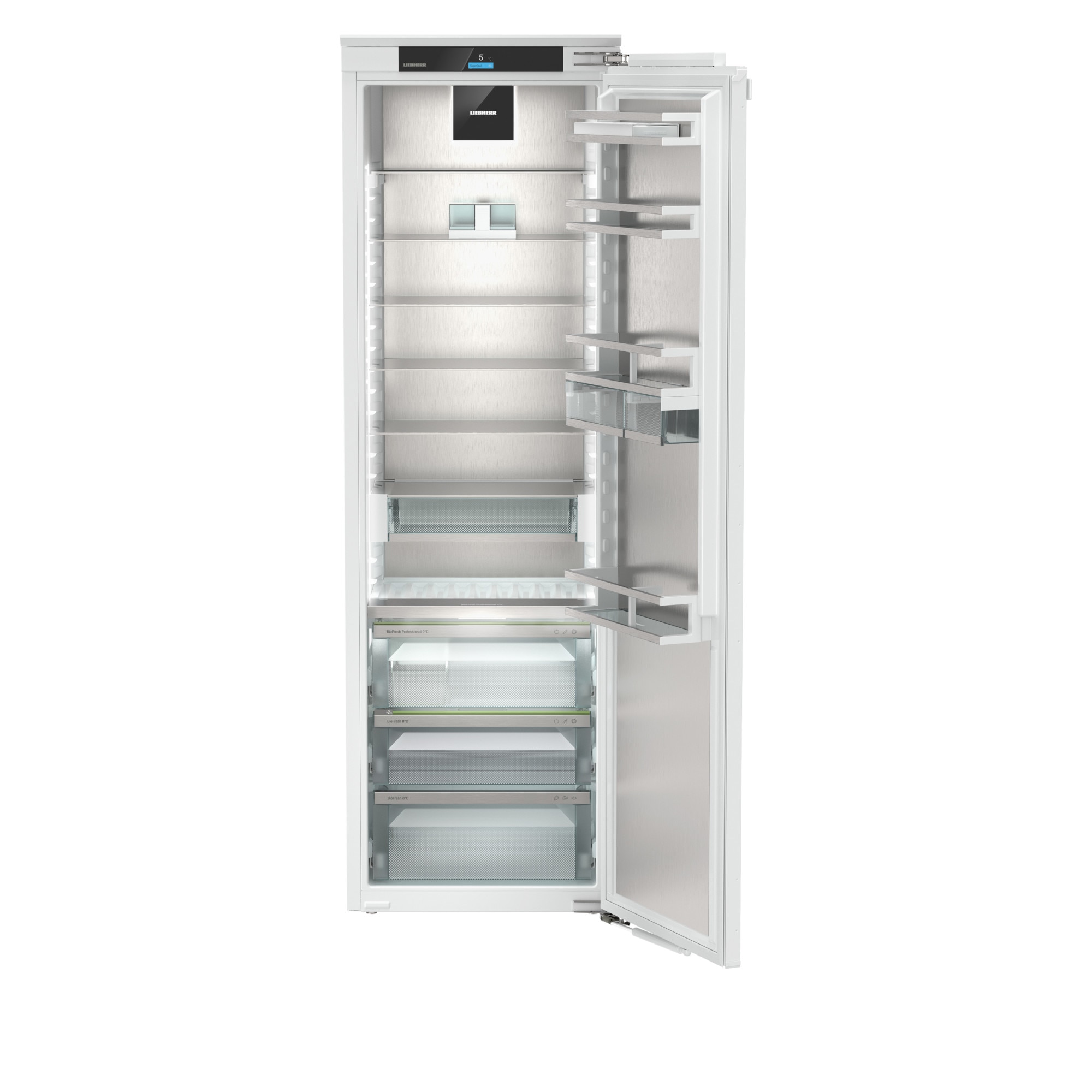 Frigider Incorporabil cu o usa Liebherr IRBdi 5170 Peak BioFresh, 293 l, H 178 cm, Clasa D, Alb