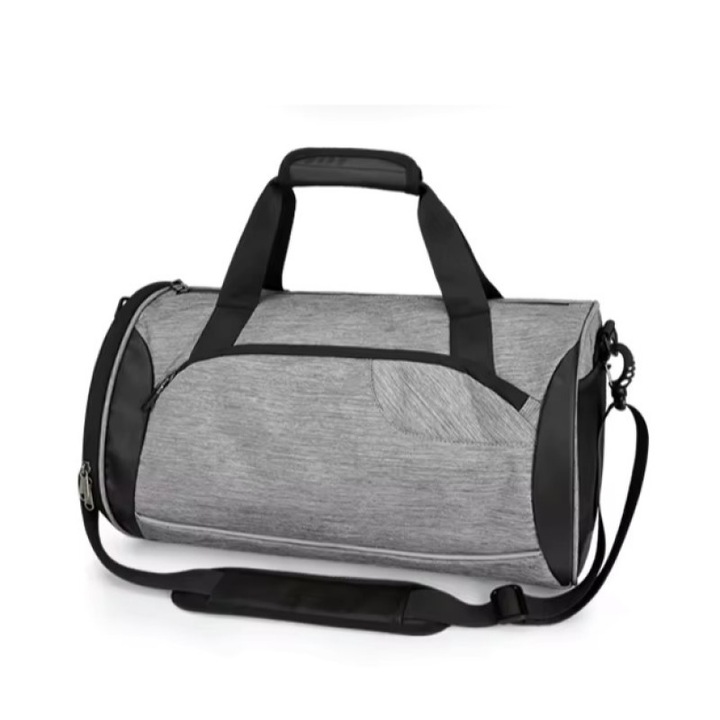 Vízálló táska sportoláshoz vagy utazáshoz, GETICS, 45x28x25 cm, szürke