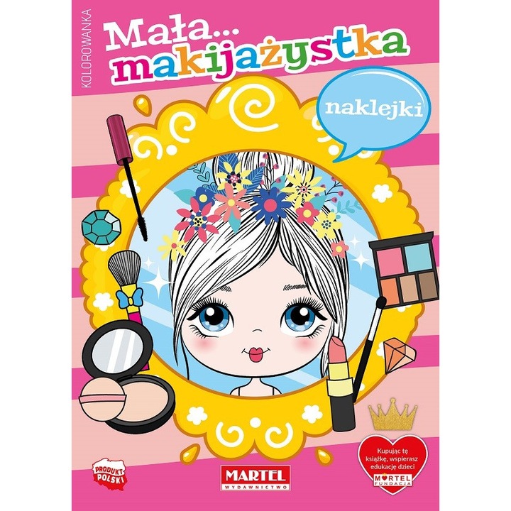 Kis sminkes matricákkal, Katarzyna Salamon, 2024