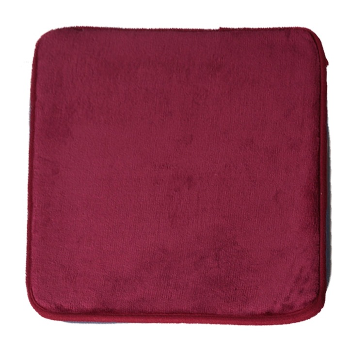 Perna decorativa pentru scaun, plus, design ergonomic, rosu, 40cm