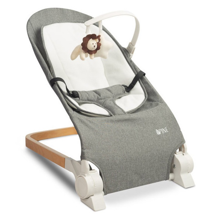 Leagan bebelusi, Caretero, Gri, 58x36cm