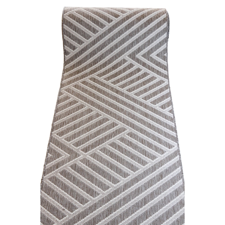 Csúszásgátló futószőnyeg, Home Vista, Flex 19652, krém/bézs, 100x200 cm