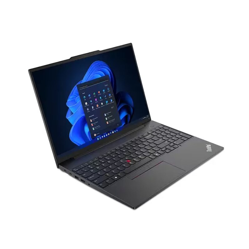 Laptop Lenovo ThinkPad E16 Gen 2, 16", Intel Core Ultra 7 155H (16 nuclee), Intel Arc Graphics, 32GB DDR5, SSD 1TB NVME, Graphite Black, no os