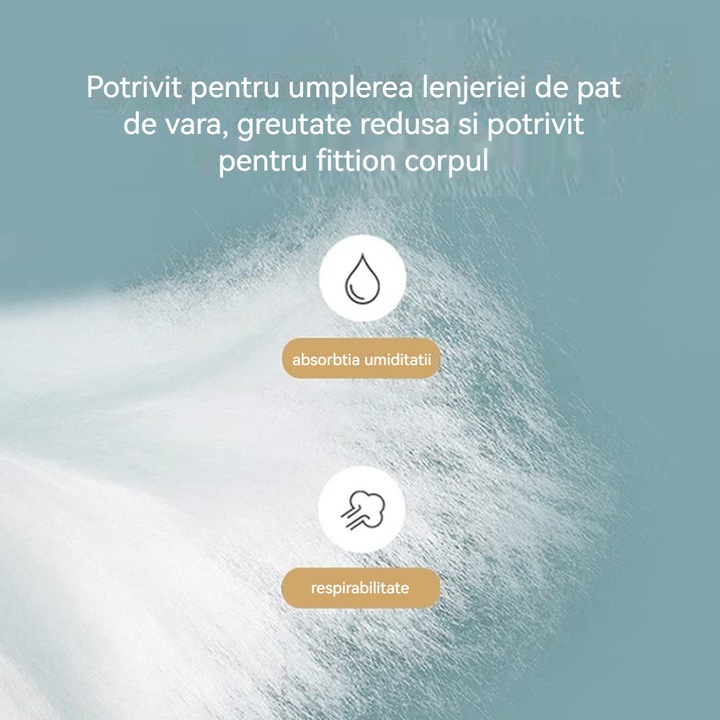 Спално бельо Kring, за 2 човека, 4 части, семпла лятна завивка от ледена коприна, розово, 200x230 см