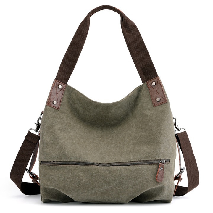 Női táska, QttvbTna, Vászon, 30x17x31 cm, Többszínű