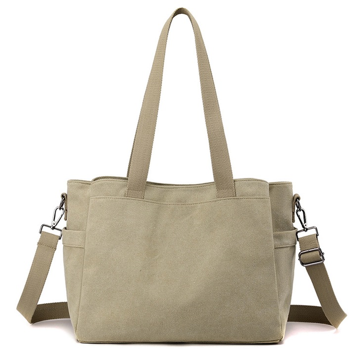 Jormftte válltáska, zöld, 34x14x29cm