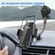 Стойка за телефон за кола, ротация на 360 градуса, черна, ML-219