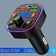 Modulator FM Auto Q5 Bluetooth 5.0, Transmitator FM Wireless, Port USB + Type-C, Incarcare Rapida PD 20W, MP3 Player, Hands-Free, Kit Audio Auto
