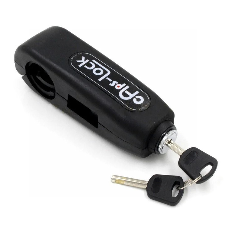 Lacat antifurt ZocoMoto, pentru motociclete, ABS, Negru