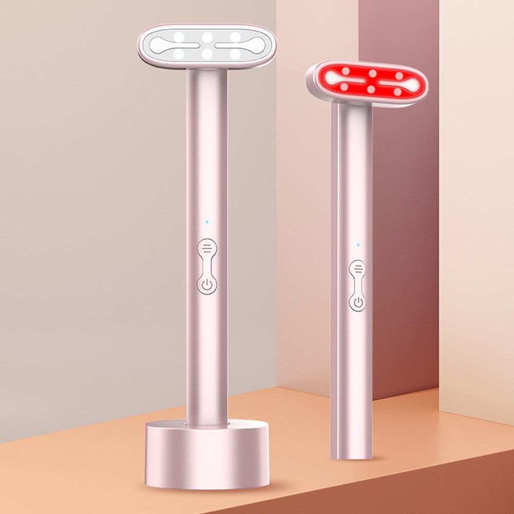 Aparat de ingrijire faciala, ZXJDN®, 7 in 1, LED, stimulare EMS