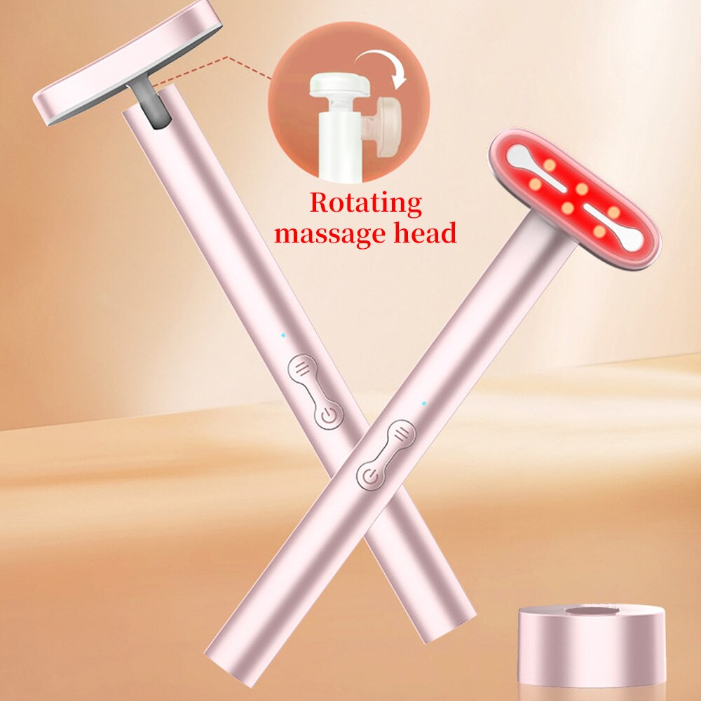 痩身機器EMS Aparat de ingrijire faciala, ZXJDN®, 7 in 1, LED, stimulare EMS