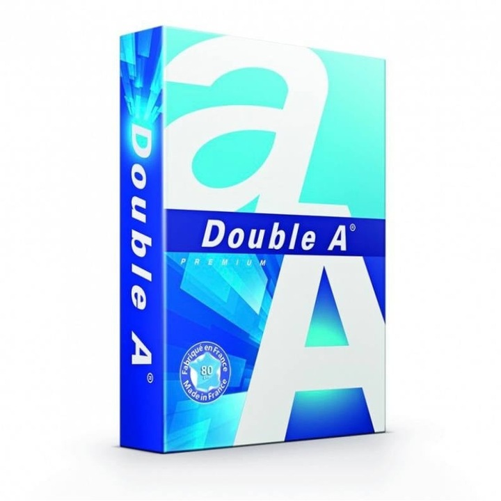 Hartie copiator A4 Duble A, 80G 500/top, pentru xerox si imprimanta, Alb