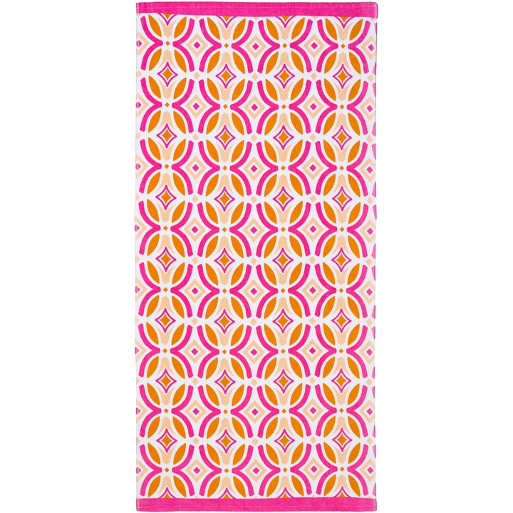 Плажна кърпа Hotel Supplier Pink Boho, 70 x 152, 100% памук, 300 GSM
