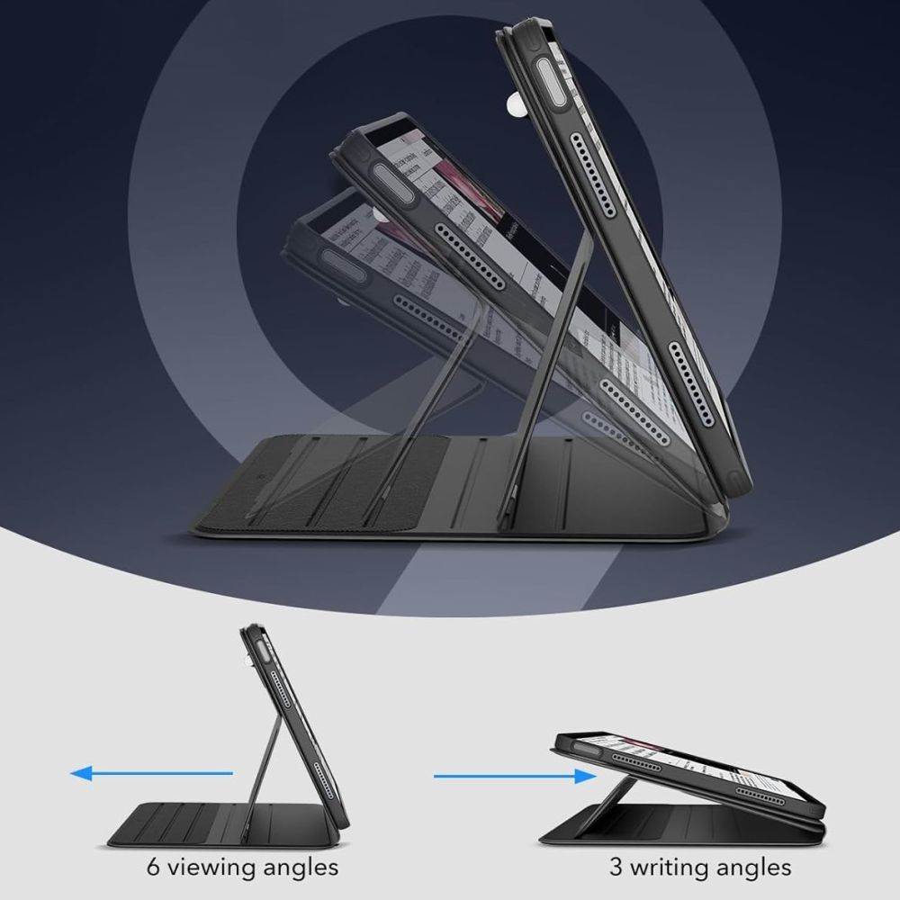 Husa ESR Shift Magnetic compatibila cu iPad Air 6 13 inch Black