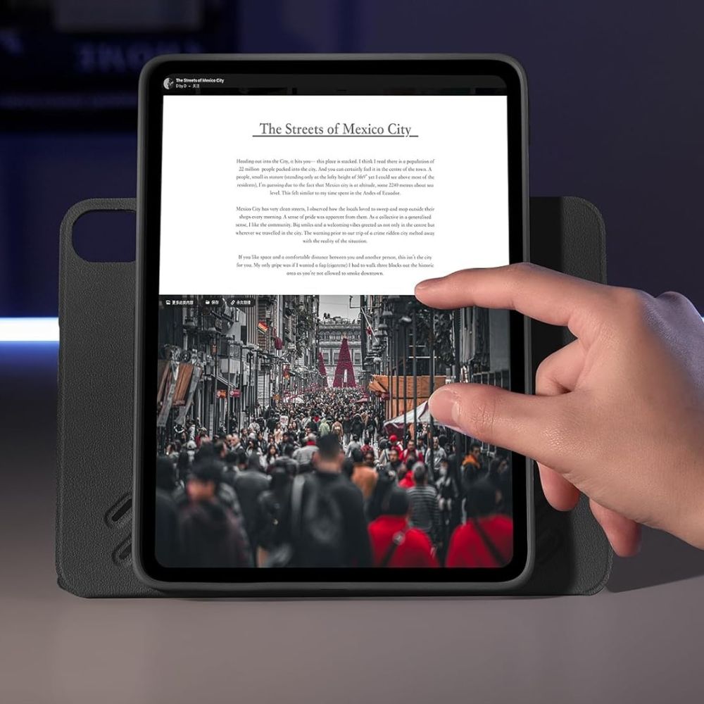 Husa ESR Shift Magnetic compatibila cu iPad Air 6 13 inch Black