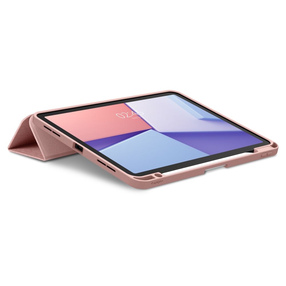 Husa Spigen Urban Fit compatibila cu iPad Air 4 2020 / 5 2022 / 6 2024 Rose Gold