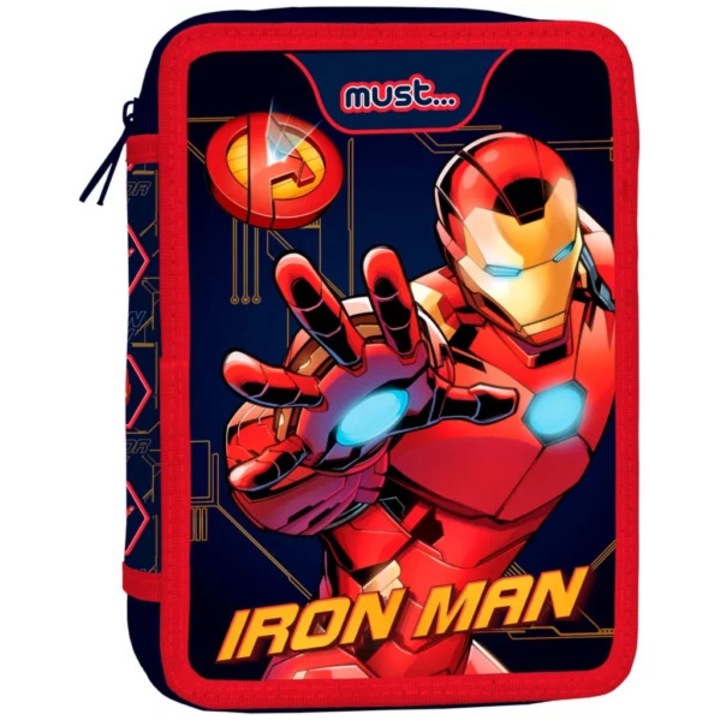 Несесер Iron Man, Оборудван, 2 ципа, 15 x 5 x 21 см
