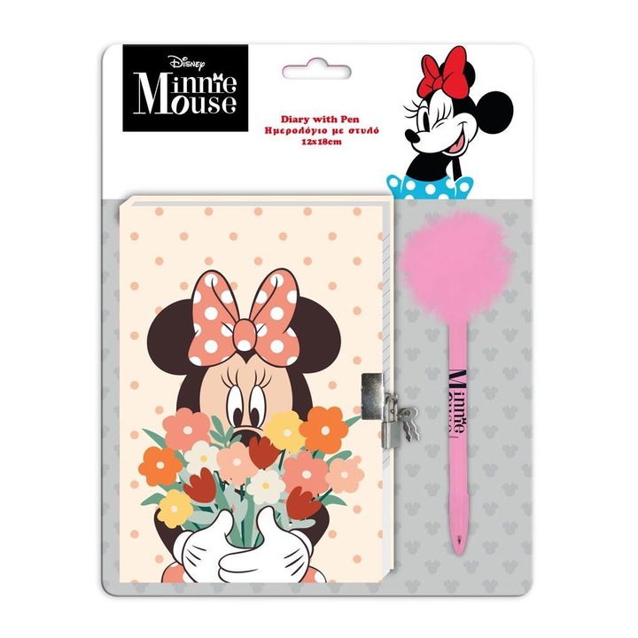 Set jurnal si pix Minnie, 60 file