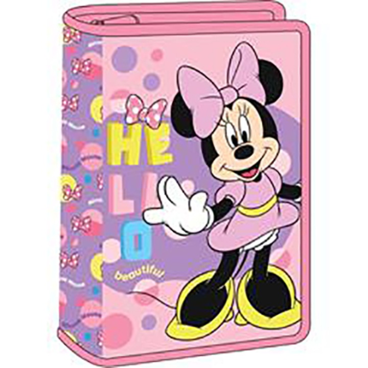 Minnie tolltartó, 1 cipzárral, 14 x 4,5 x 20,5 cm
