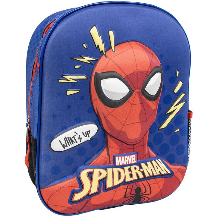 Spiderman 3D gyerek hátizsák, 25 x 10 x 31 cm