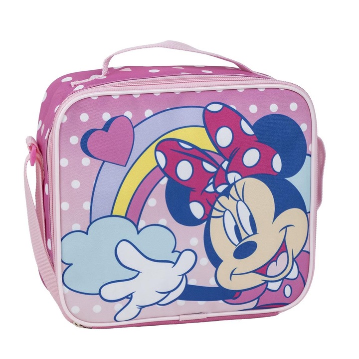Geanta termica pentru pranz, Minnie, 21 x 8 x 19 cm