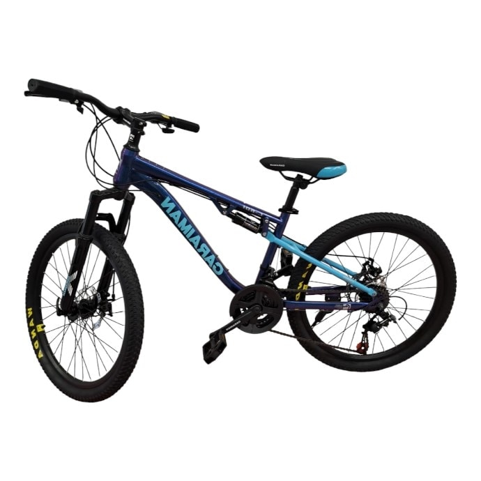 Bicicleta CARAIMAN, 24GTR, Albastru, 24 inch, Cadru Otel PENDAN