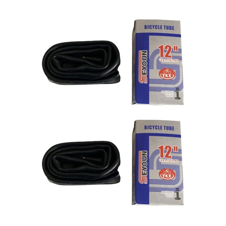 Set 2 buc camera pentru bicicleta 12" - 1.75 / 1.95, AVI-3412