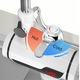 Set Robinet Instant Apa Calda Rqiurpn, afisaj LED, cu sistem de dus inclus, inox/ABS/cupru, 3000W, Sub Inflow, 360 grade, 1.2m