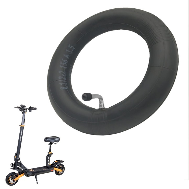 Camera de Aer 8.5 inch cu Supapa Curba Lunga pentru Trotineta Electrica KuKirin G2 PRO (Modele din 2022)