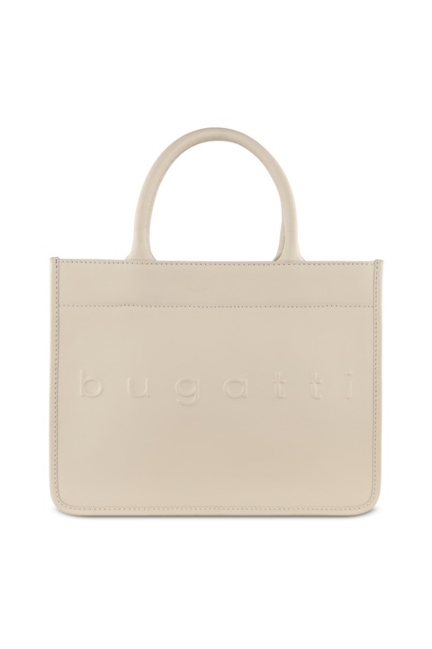 Női táska, Bugatti, Daphne sorozat, 495691, S méret, natúr bőr, bézs