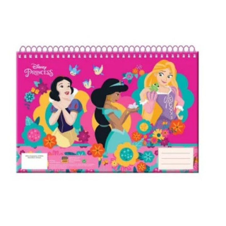 Disney Princesses A/4 спирален скицник 30 листа (пролет)