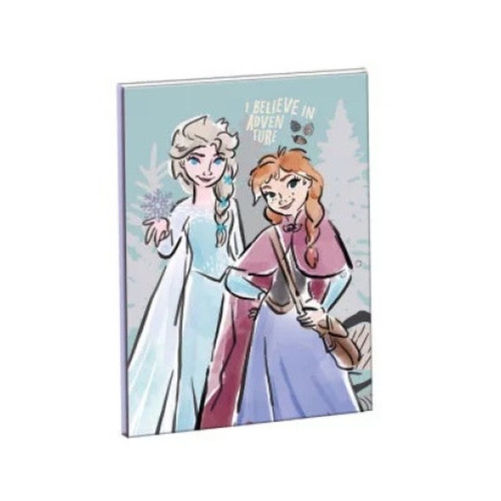 Disney Frozen B/5 тетрадка с линии 40 страници (приключение)