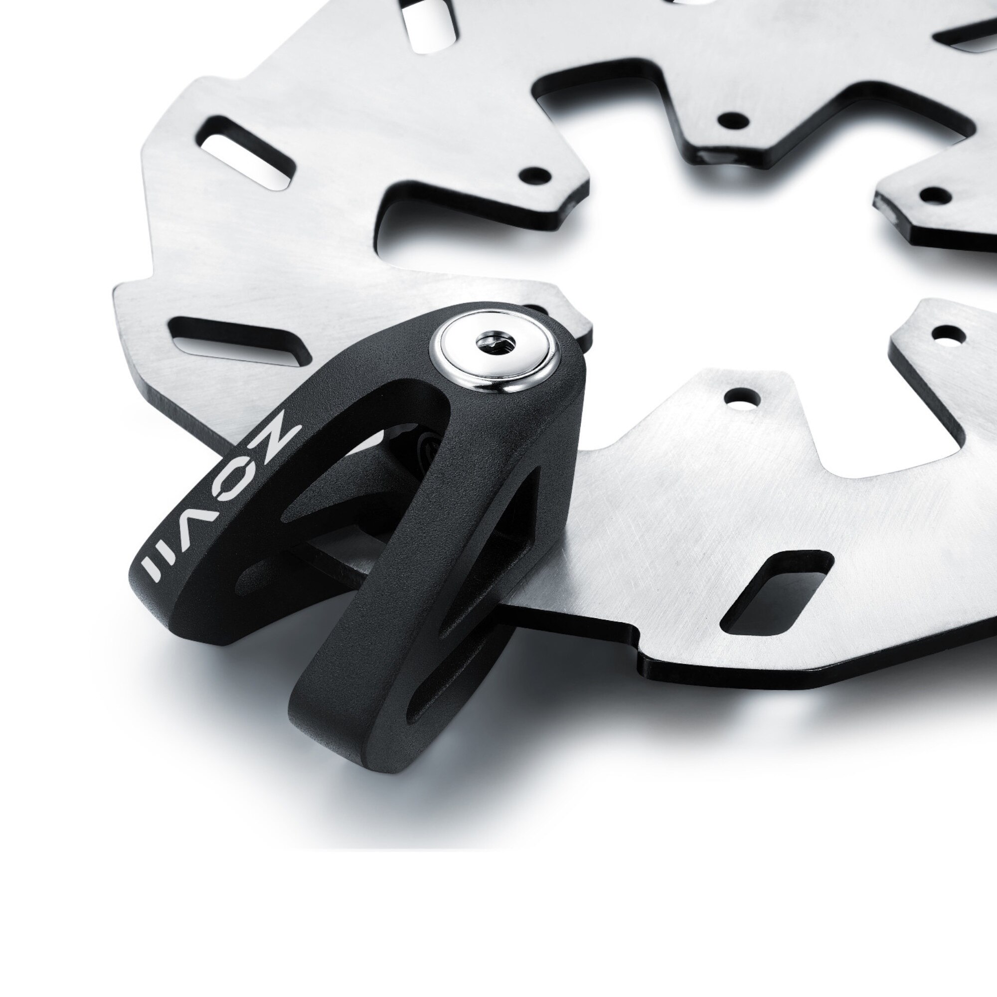 Antifurt Moto, blocator disc, Lock ZOVII ZV6, 6mm, Negru