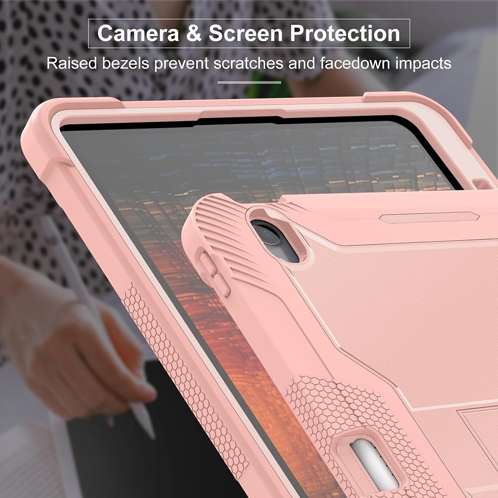 Husa pentru iPad Air 11 (2024) + Folie - Techsuit Rugged TabShell - Black