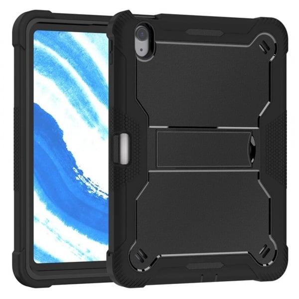 Husa pentru iPad Air 11 (2024) + Folie - Techsuit Rugged TabShell - Black
