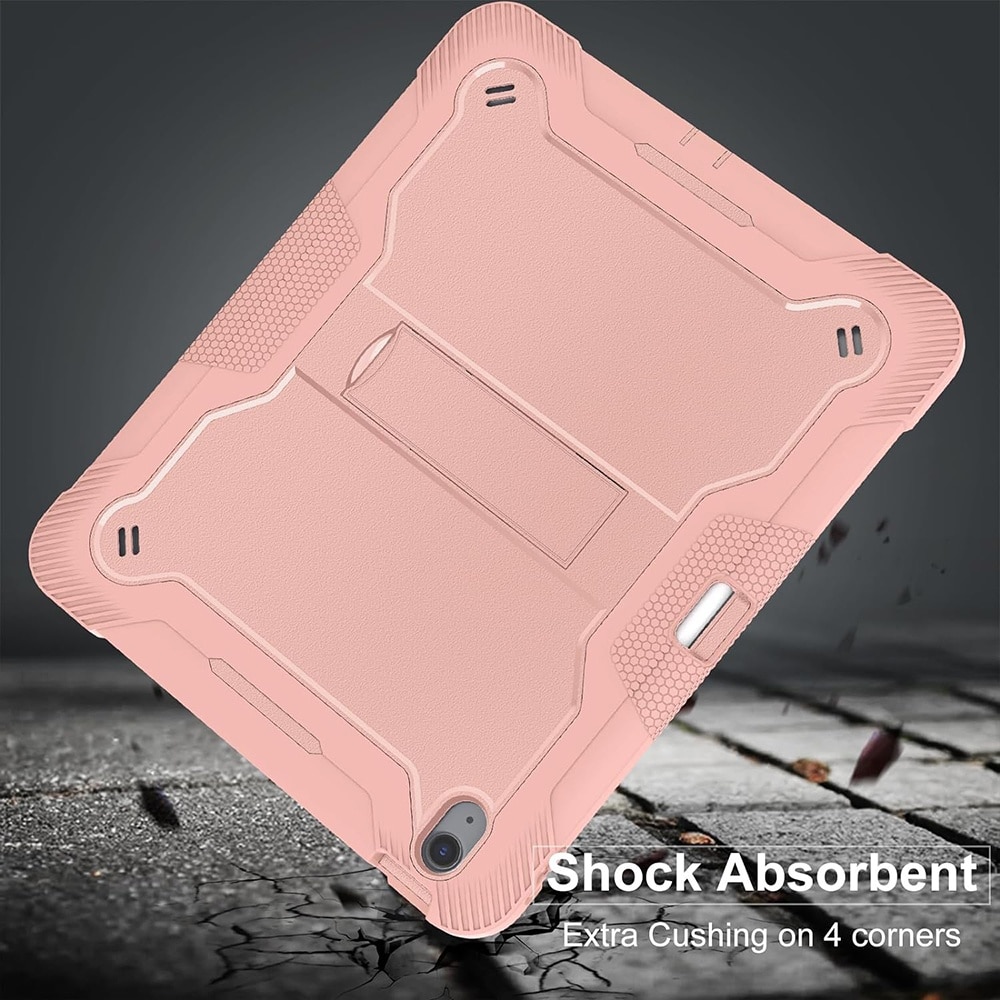 Husa pentru iPad Air 11 (2024) + Folie - Techsuit Rugged TabShell - Black