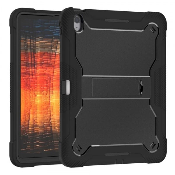 Husa pentru iPad Air 13 (2024) + Folie - Techsuit Rugged TabShell - Black