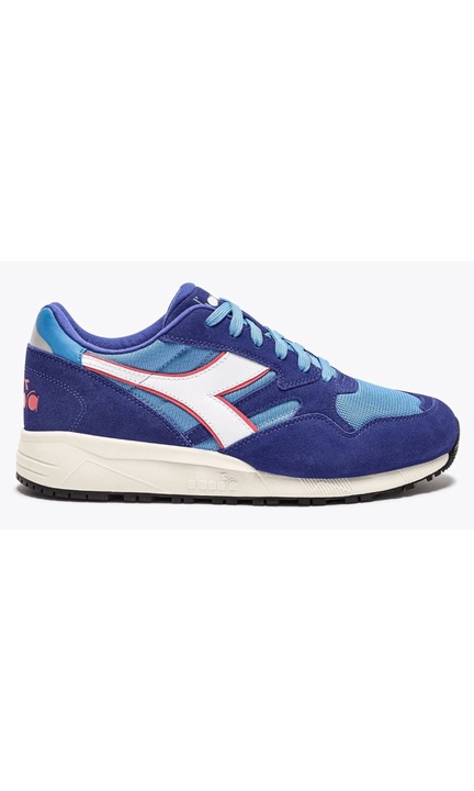 Мъжки спортни обувки, Diadora, N902, Велур, Светло синьо/Тъмно синьо, Retro Running, Син