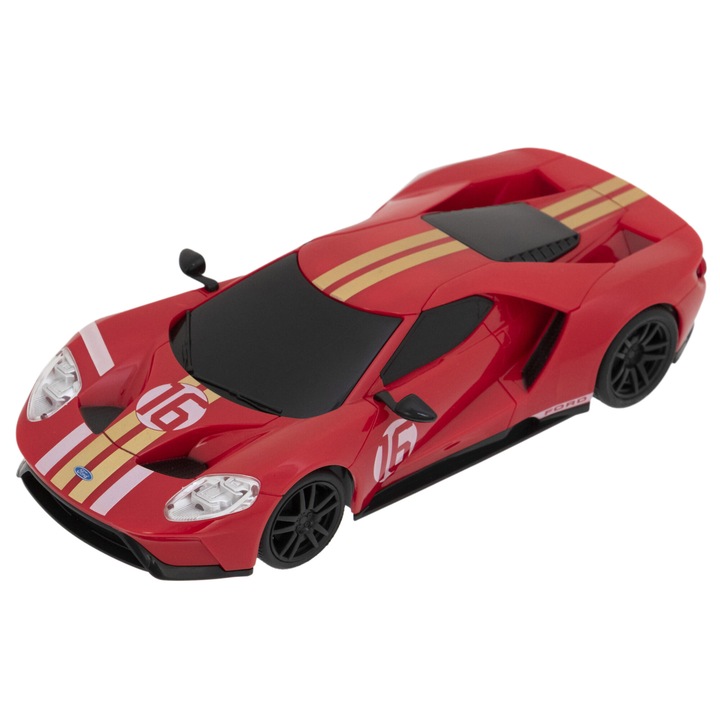 Masinuta cu telecomanda Mappy Ford GT Heritage edition, scara 1:24, rosu