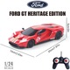 Masinuta cu telecomanda Mappy Ford GT Heritage edition, scara 1:24, rosu