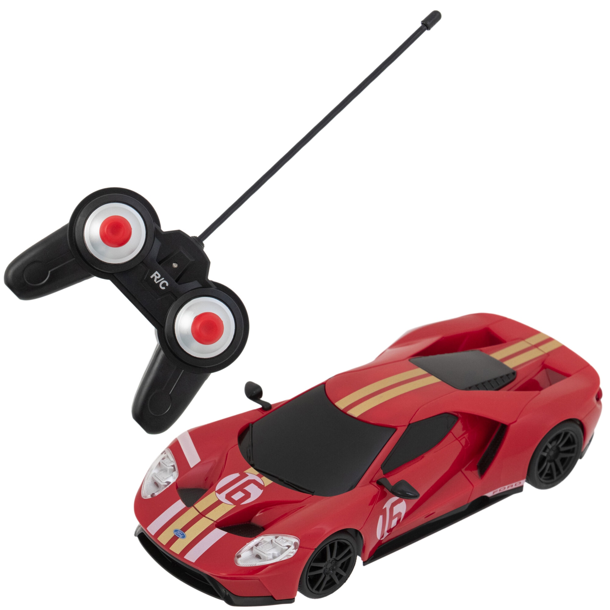 Masinuta cu telecomanda Mappy Ford GT Heritage edition, scara 1:24, rosu