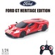 Masinuta cu telecomanda Mappy Ford GT Heritage edition, scara 1:24, rosu