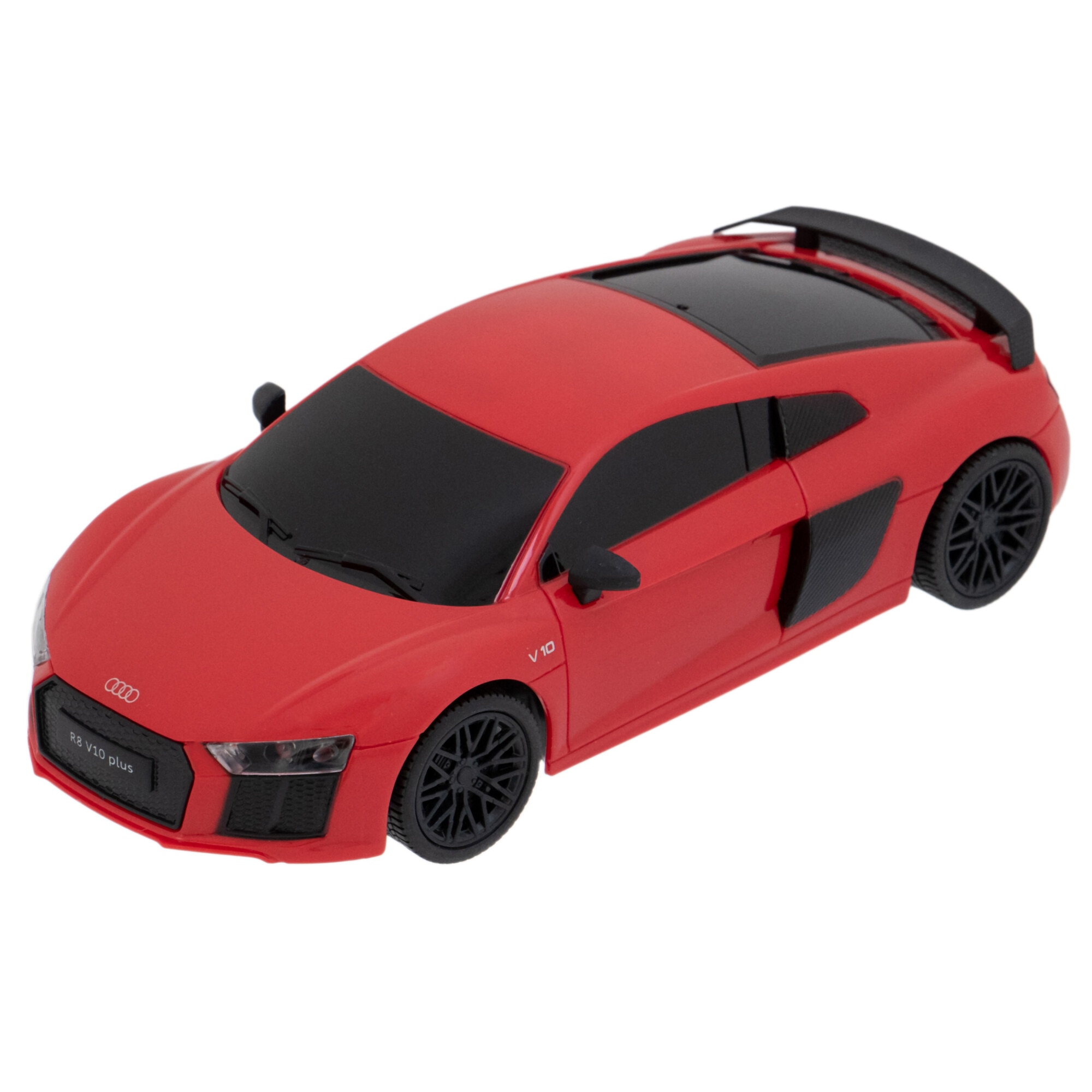 Masinuta cu telecomanda Mappy Audi R8, scara 1:24, rosu