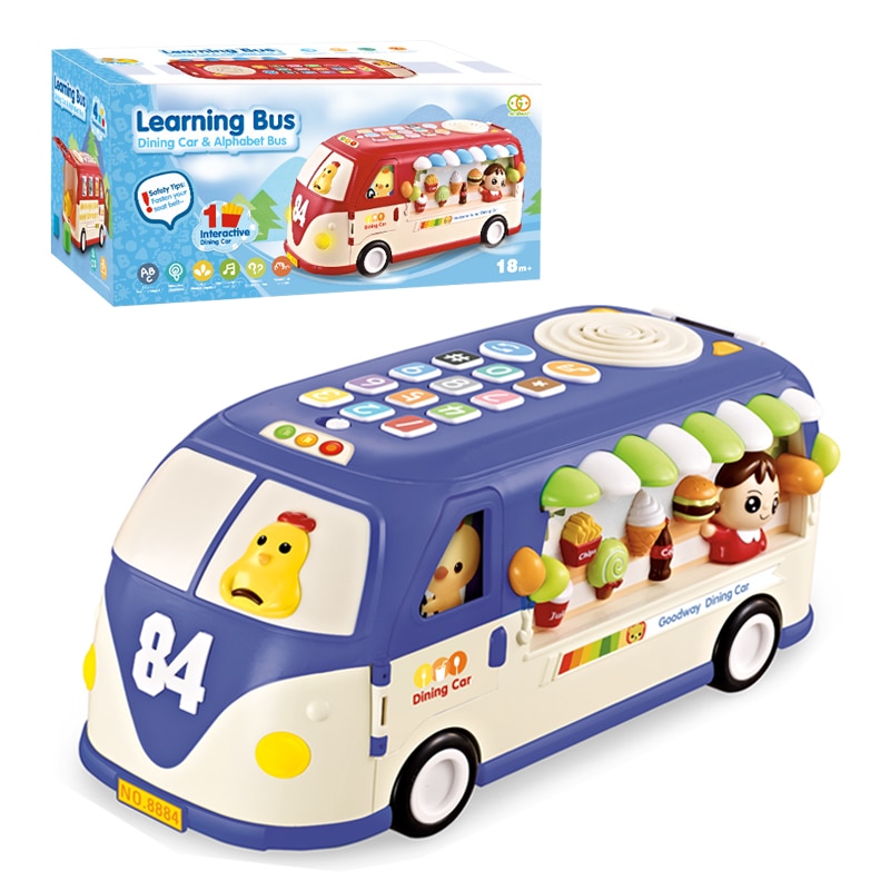 Jucarie interactiva Mappy - Dubita cu activitati si sunete, albastru